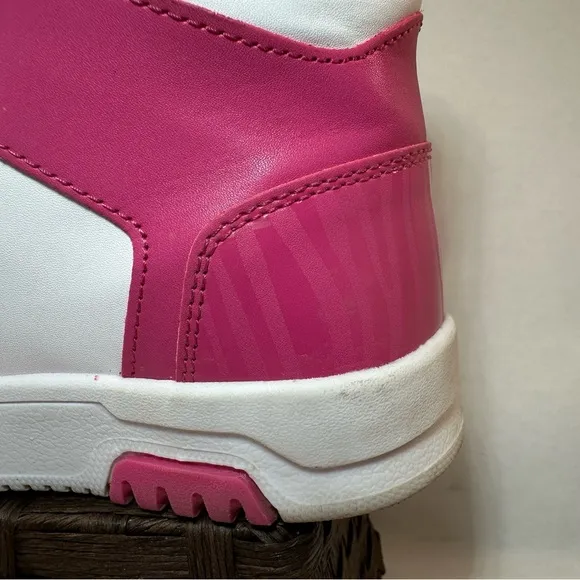 Mattel Barbie Hightop Sneakers Pink &amp; White Limited Edition Kids Shoes Imported