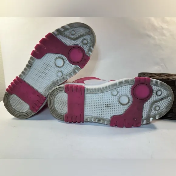 Mattel Barbie Hightop Sneakers Pink &amp; White Limited Edition Kids Shoes Imported