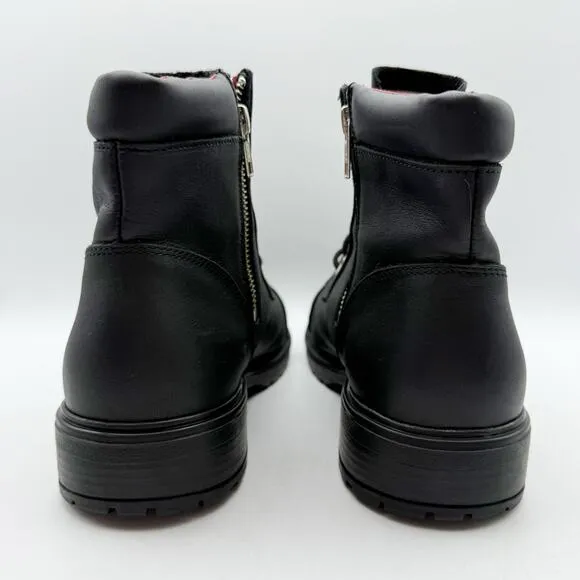 Mellow Walk Womens Ellie Safety Boots US 8.5M EU 38.5 Leather EH 429139 NWOB