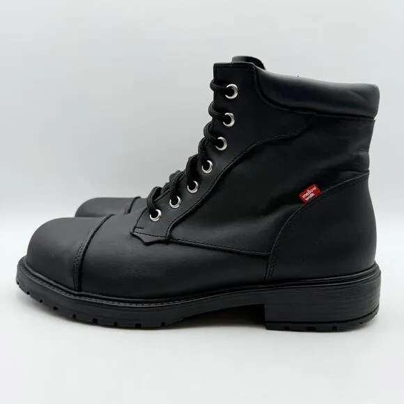 Mellow Walk Womens Ellie Safety Boots US 8.5M EU 38.5 Leather EH 429139 NWOB