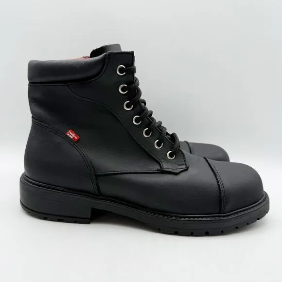 Mellow Walk Womens Ellie Safety Boots US 8.5M EU 38.5 Leather EH 429139 NWOB