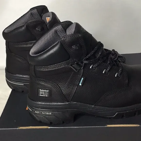 Men Timberland steel toe boots Sz 10.5W SAFTY AT WORK OR OUTDOORS JOBS
