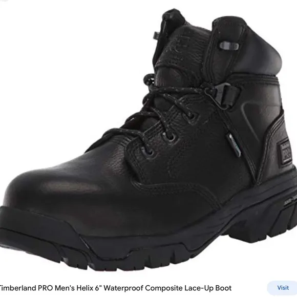 Men Timberland steel toe boots Sz 10.5W SAFTY AT WORK OR OUTDOORS JOBS