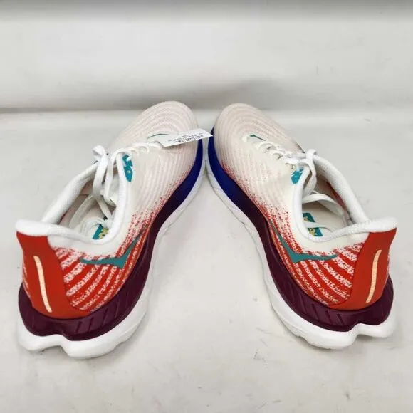 Men's 11.5 Wide Hoka Mach 5 road running sneakers White Flame 1136677 11.5W