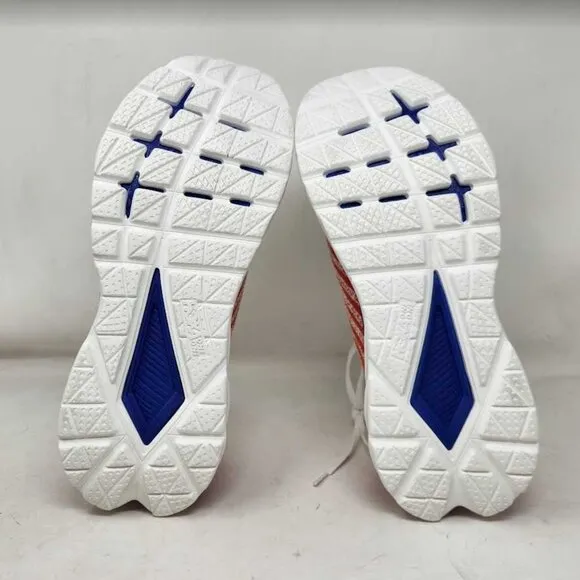 Men's 11.5 Wide Hoka Mach 5 road running sneakers White Flame 1136677 11.5W