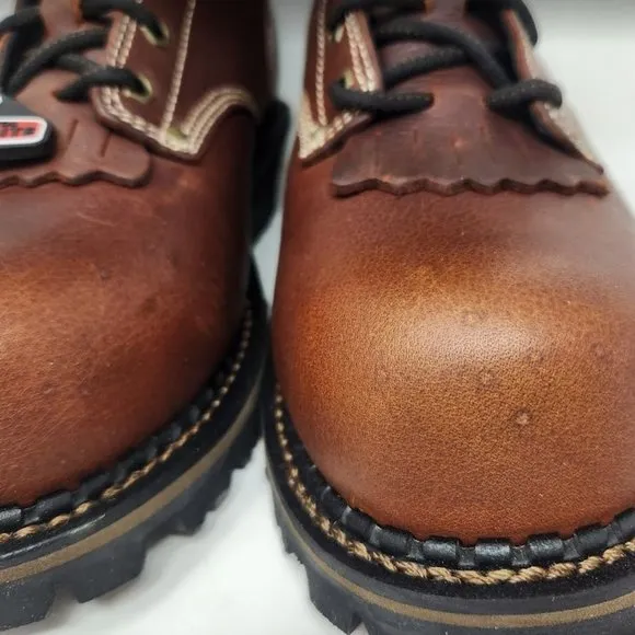 Men's 8W Georgia Boot Amp LT 9&quot; Logger comp toe waterproof work boots GB00236