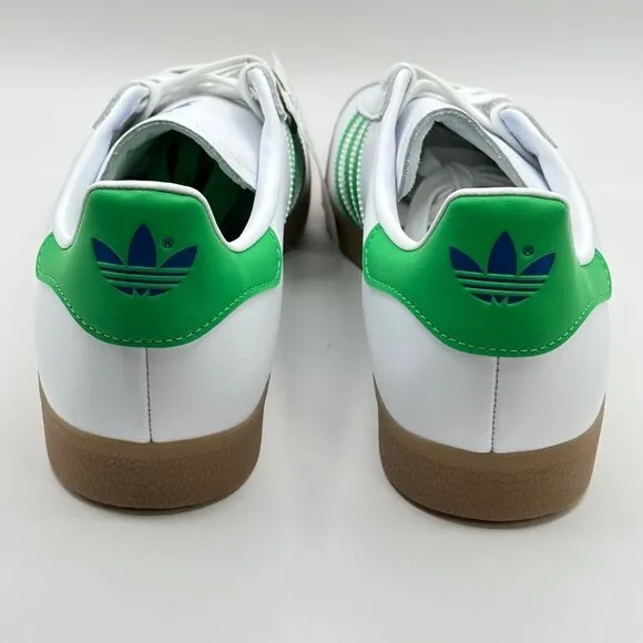 Men's Adidas Gazelle Seattle Sounders Low Casual Shoes White IG6434 NEW Sz 12