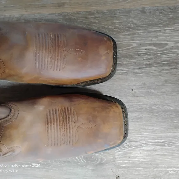 Men's Ariat Brown Leather Boots