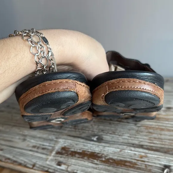 Men's Black Leather Slip-On Shoes