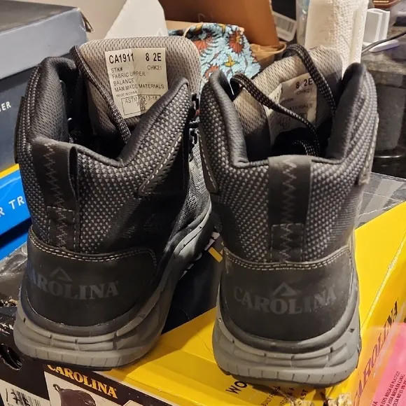 Men's Black Work Boots