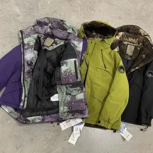 Men's Camouflage Down Jacket – Warm Waterproof Parka