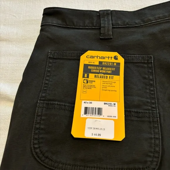 Men’s Carhartt Rugged Flex Relaxed Fit Canvas Work Pant