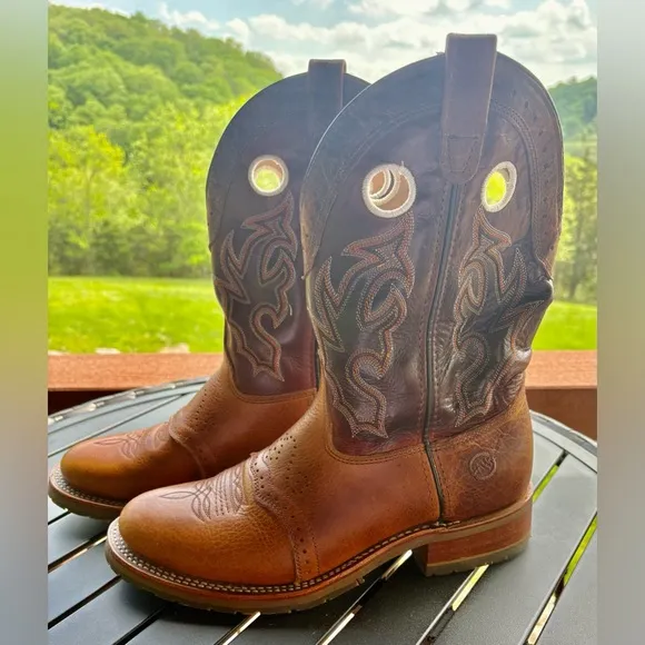 Men’s Double-H Leather Cowboy Boots