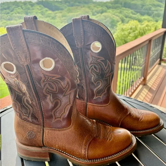 Men’s Double-H Leather Cowboy Boots