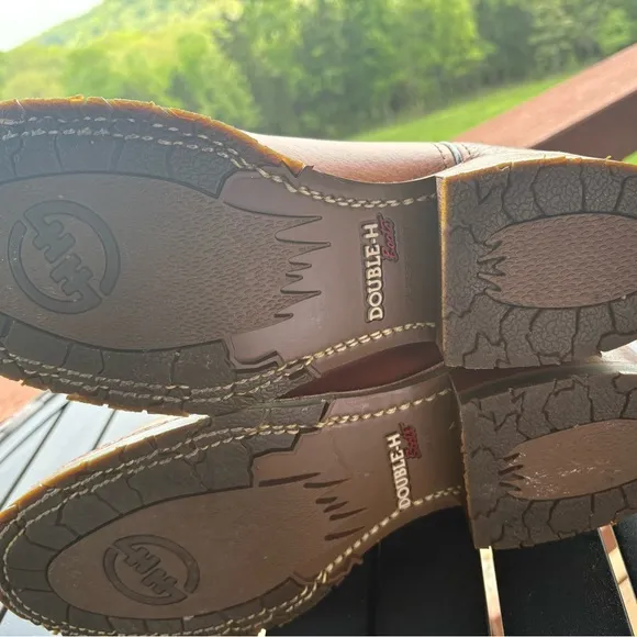 Men’s Double-H Leather Cowboy Boots