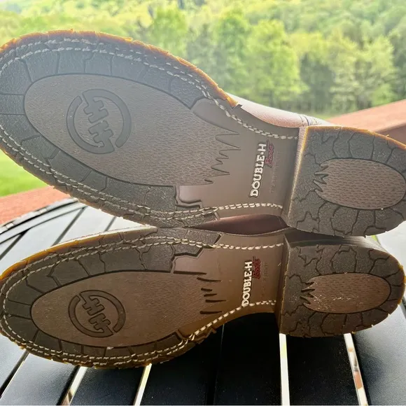 Men’s Double-H Leather Cowboy Boots