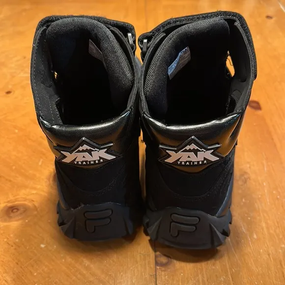Men’s FILA Yak Boots Work / Lifestyle 1BM01276-013 Black NEW