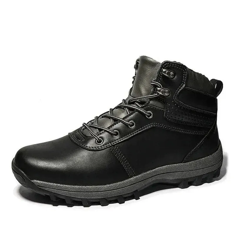 Mens leather boots