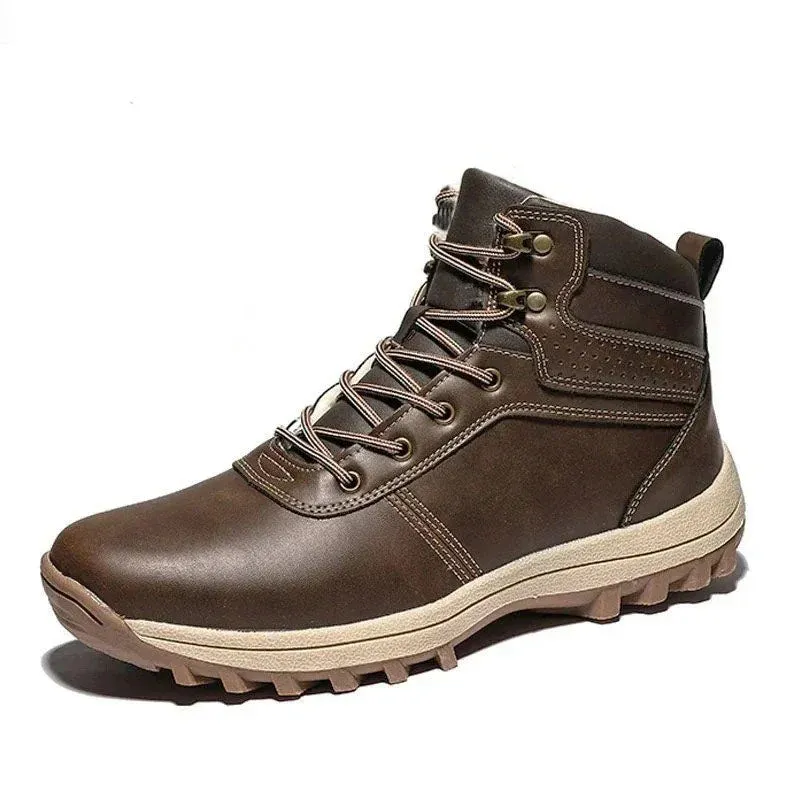 Mens leather boots