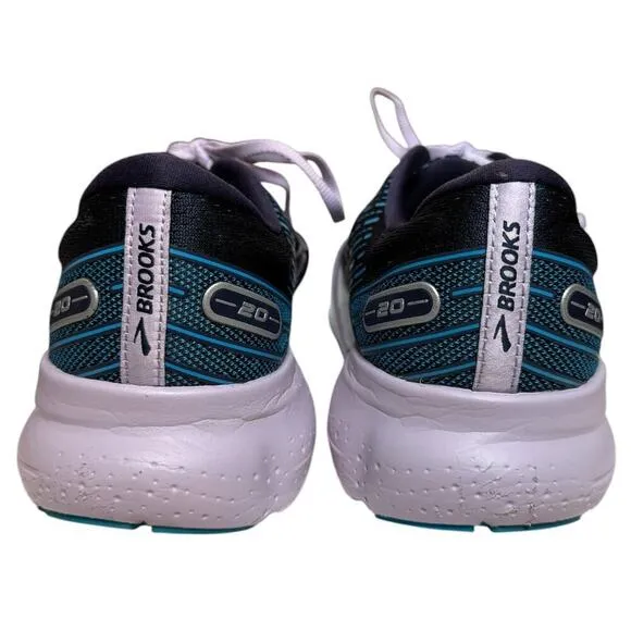 Men's Navy Blue / Purple Glycerin 20 Brooks Wide Running Shoes-US 9.5 / EU 41