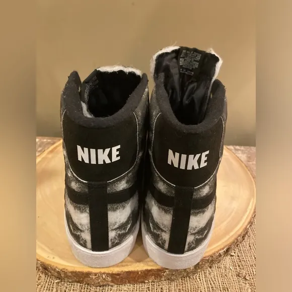 Men’s Nike Blazer ID By You Grey Camo Black DN4115-991 Sz-14