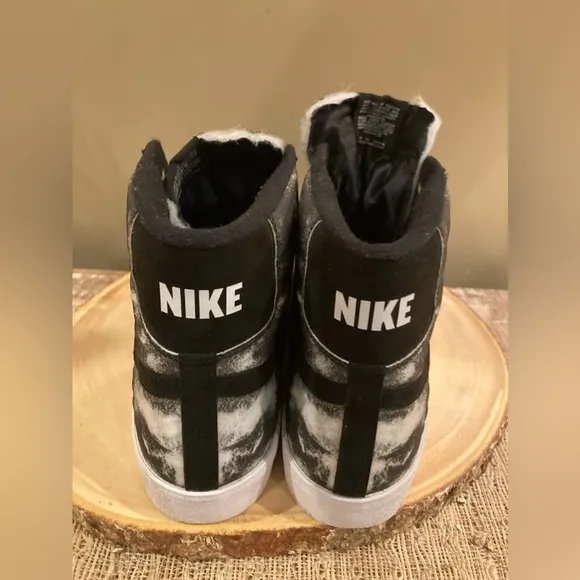 Men’s Nike Blazer ID By You Grey Camo Black DN4115-991 Sz-14