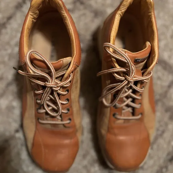 Men's Perry Ellis, Brown Leather Boots
