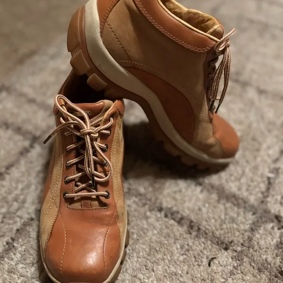 Men's Perry Ellis, Brown Leather Boots