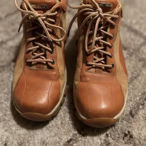 Men's Perry Ellis, Brown Leather Boots