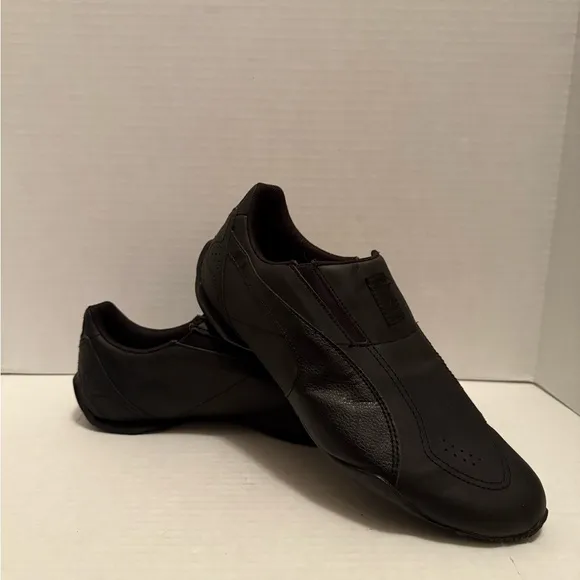 Men's Puma Black Redon Move Slip On Eco Ortholite Shoes Size 8