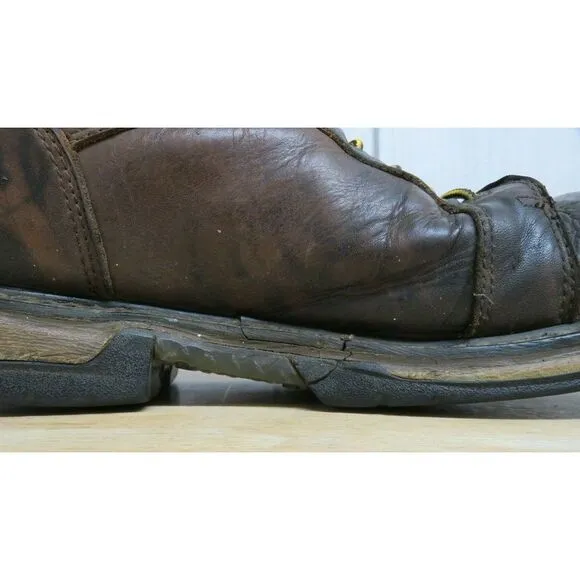 Mens Rocky Ironclad Waterproof Boots 5703 Size 14 W Brown Leather Workwear‎