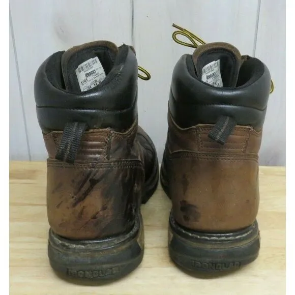 Mens Rocky Ironclad Waterproof Boots 5703 Size 14 W Brown Leather Workwear‎