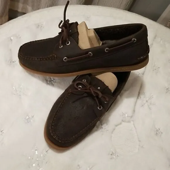Men's Sperry, Authentic Original 2-Eye Cozy Boat Shoe new size 12
