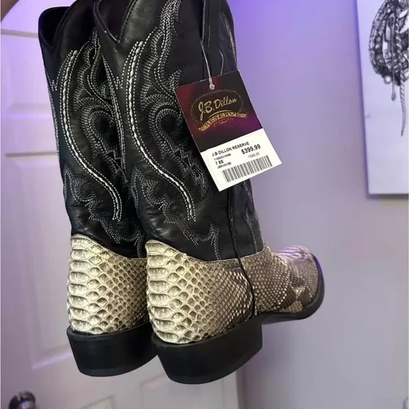 Men's Western Snakeskin Boots
