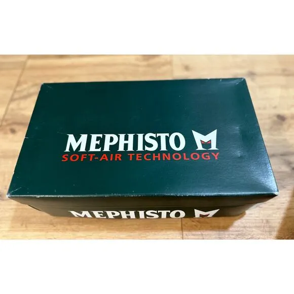 Mephisto Braza Black Boots Bucksoft Size 6.5 NIB Shock Absorber Comfy Booties