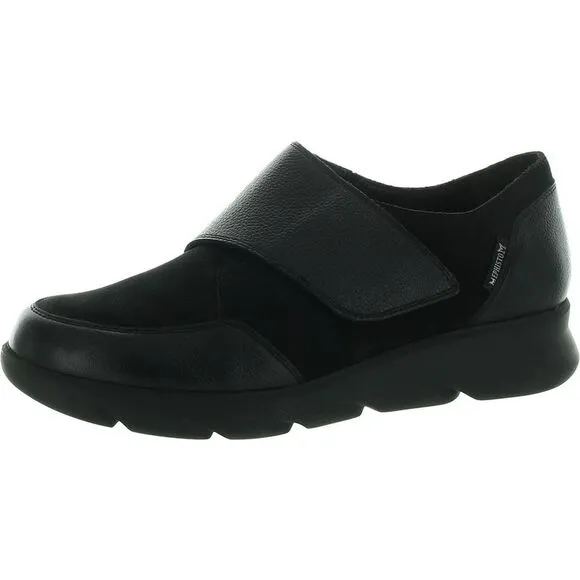 Mephisto Womens Black Removable Padding Flat Shoes New