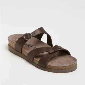 Mephisto'Hannel' Sandal Dark Brown Scratch Women’s’ Size EU 38 US 8
