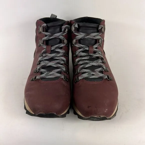 Merrell Alpine Hikers women's size 8.5 brown leather minimalist hiking boots