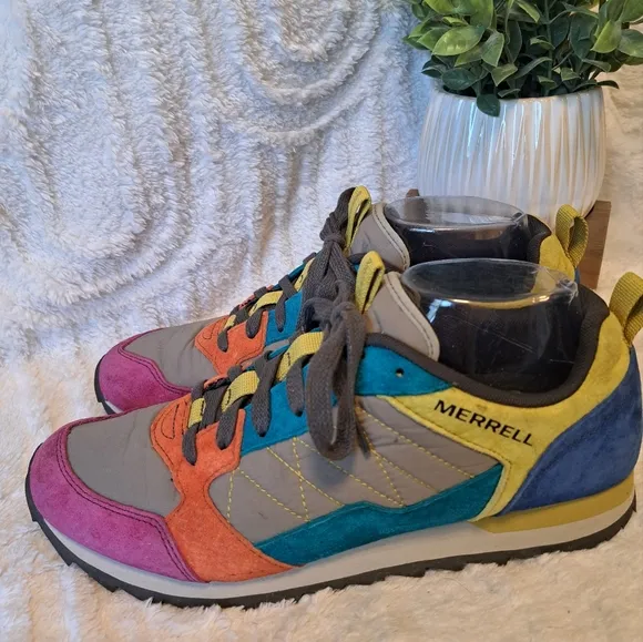 Merrell Alpine Sneaker Women's Sz 10.5 Shoes Brindle Multicolor Athletic