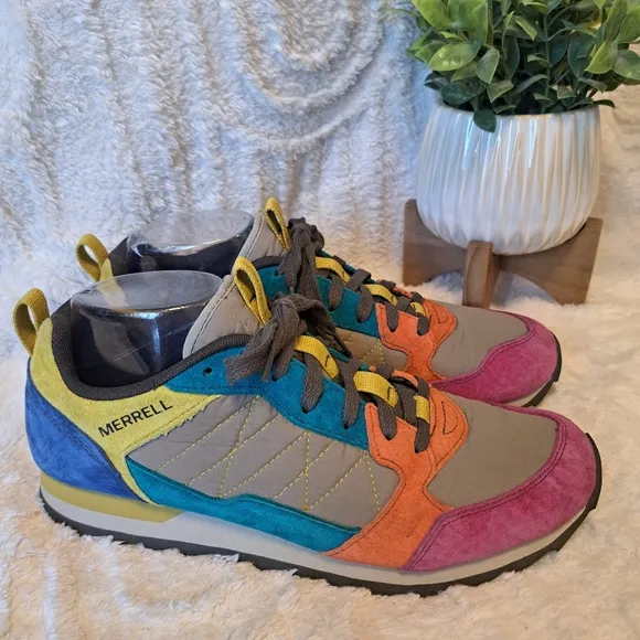 Merrell Alpine Sneaker Women's Sz 10.5 Shoes Brindle Multicolor Athletic
