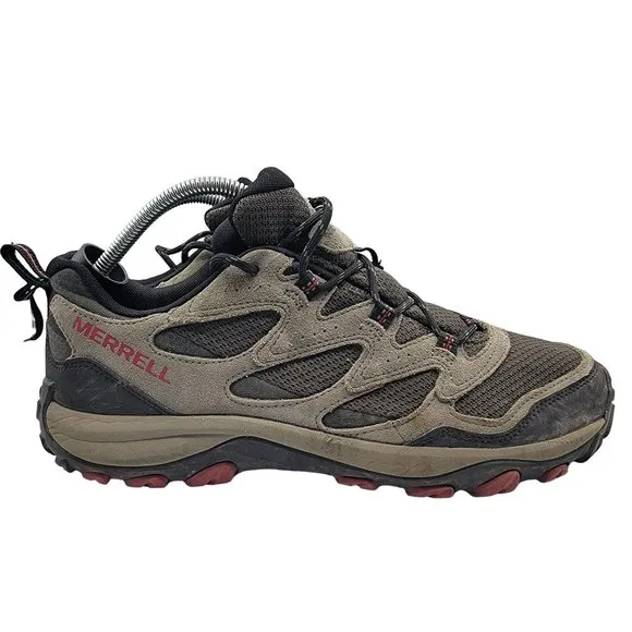 Merrell Boulder Mens 10.5 Gray Hiking Outdoor Trails Walking Shoes J036517