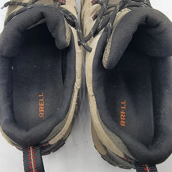 Merrell Boulder Mens 10.5 Gray Hiking Outdoor Trails Walking Shoes J036517