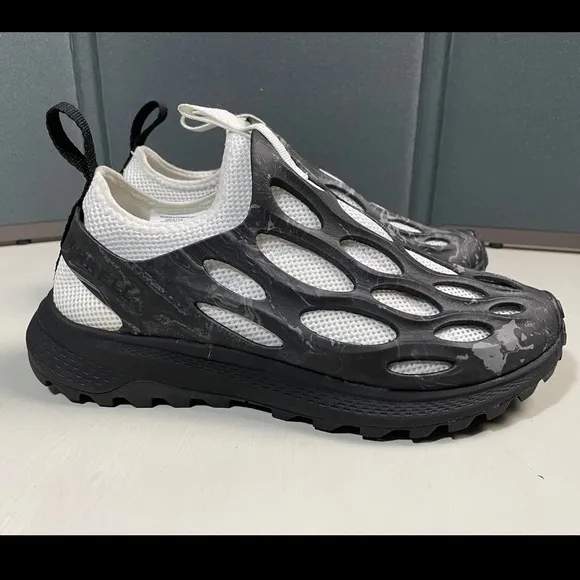 Merrell Hydro Runner Athletic Slip On Shoes Black &amp; White Women’s Size 8.5 NEW