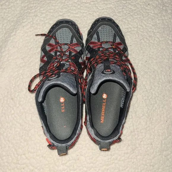 Merrell Men's Waterpro Maipo 2  Outdoor Water Hiking red and black Shoes size 8