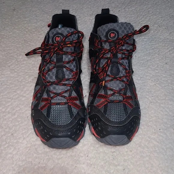 Merrell Men's Waterpro Maipo 2  Outdoor Water Hiking red and black Shoes size 8