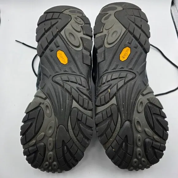 Merrell Moab 2 Vent Mens Size 12 Wide Black Night Shoes Vibram Hiking J06017W