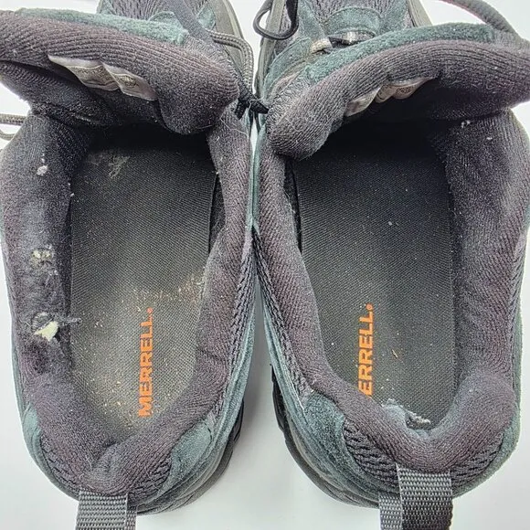 Merrell Moab 2 Vent Mens Size 12 Wide Black Night Shoes Vibram Hiking J06017W