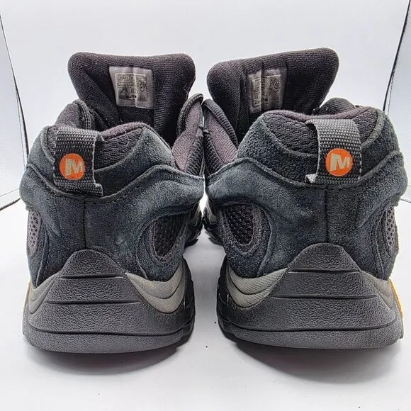 Merrell Moab 2 Vent Mens Size 12 Wide Black Night Shoes Vibram Hiking J06017W