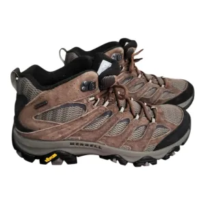 Merrell Moab 3 Mid Mens 12 M Earth Brown Waterproof Suede Leather J036757 New