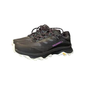 Merrell Moab Speed Hiking Shoes Womens 6.5 Wide Black Purple Gorpcore Outerwear